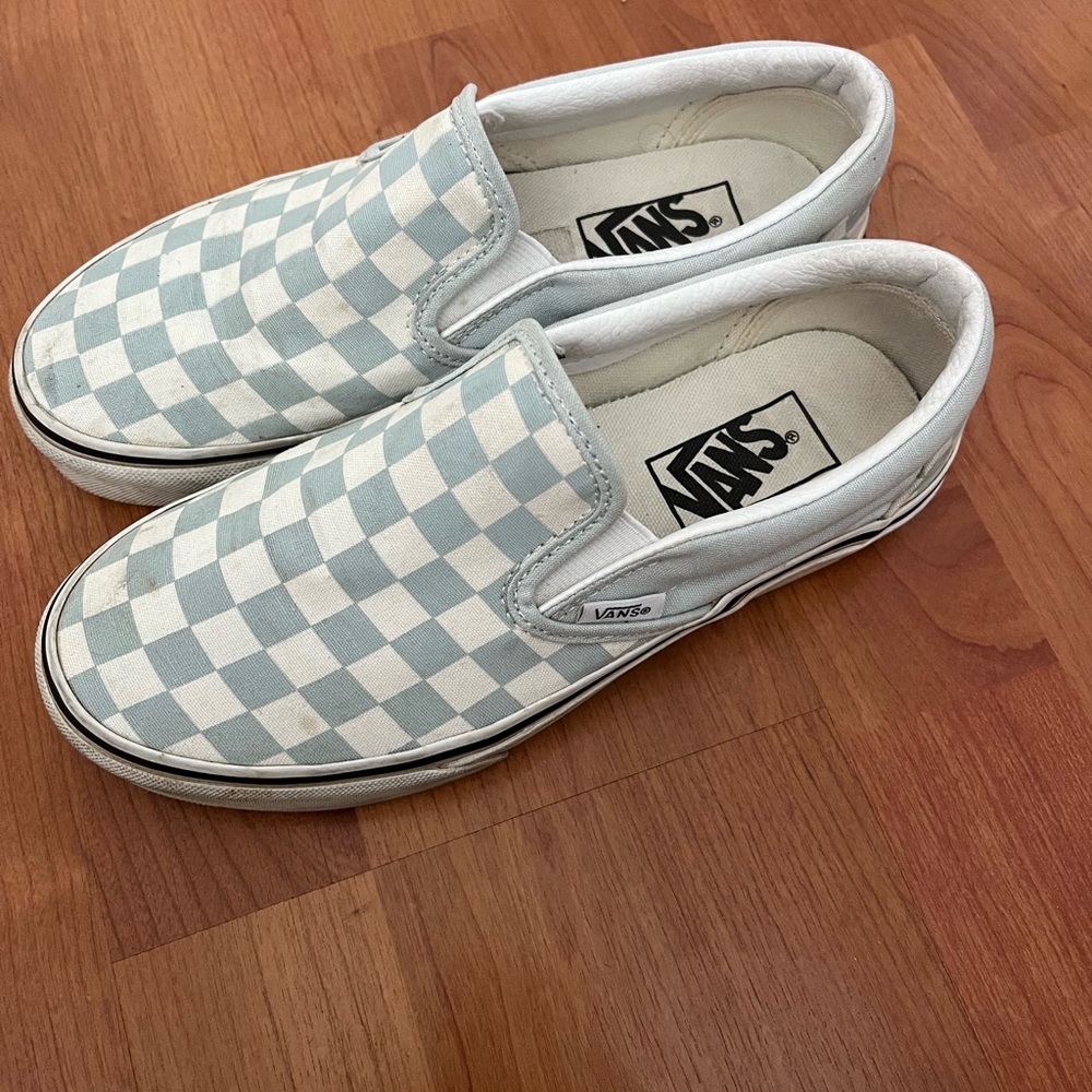 VANS CHECKERBOARD SLIP ONS